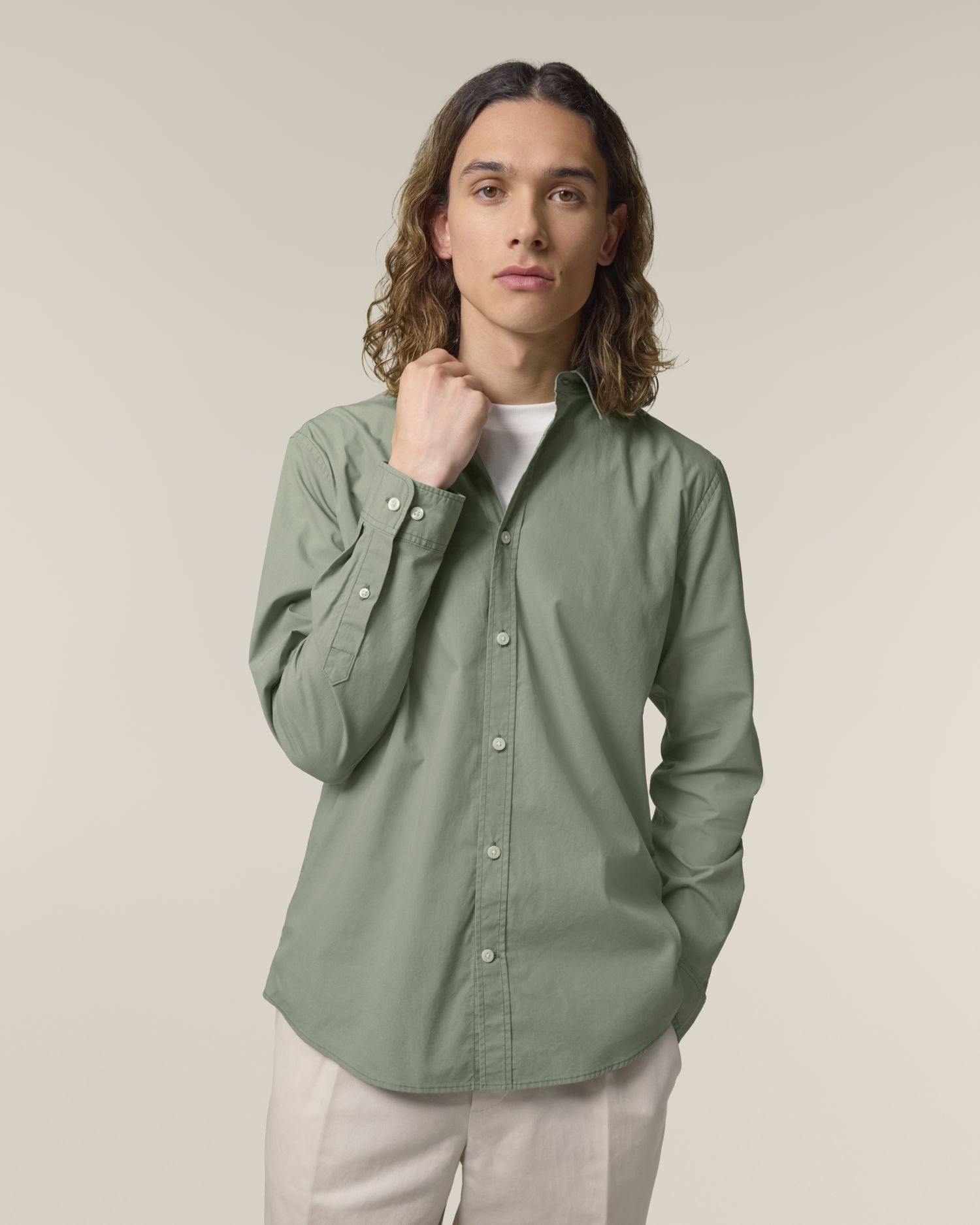 Stanley/Stella STWM969 Stanley Styler Shirt Das Herren-Popelinehemd