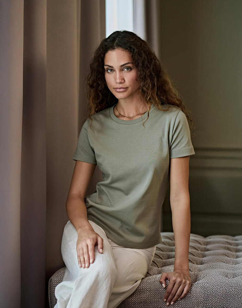 Tee Jays 1451 Women's Pima Cotton Tee