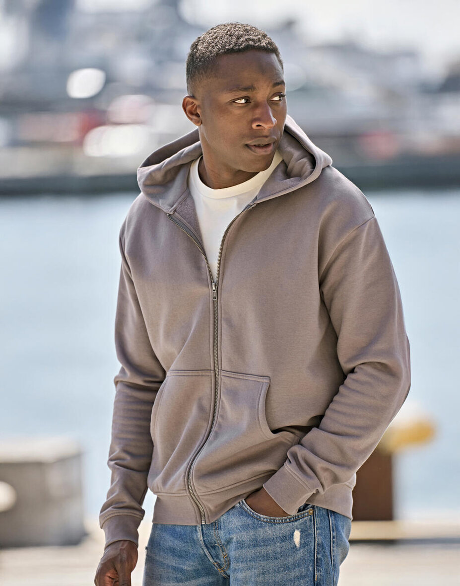 Tee Jays 5154 UNLABELED Hooded Full Zip Sweatshirt