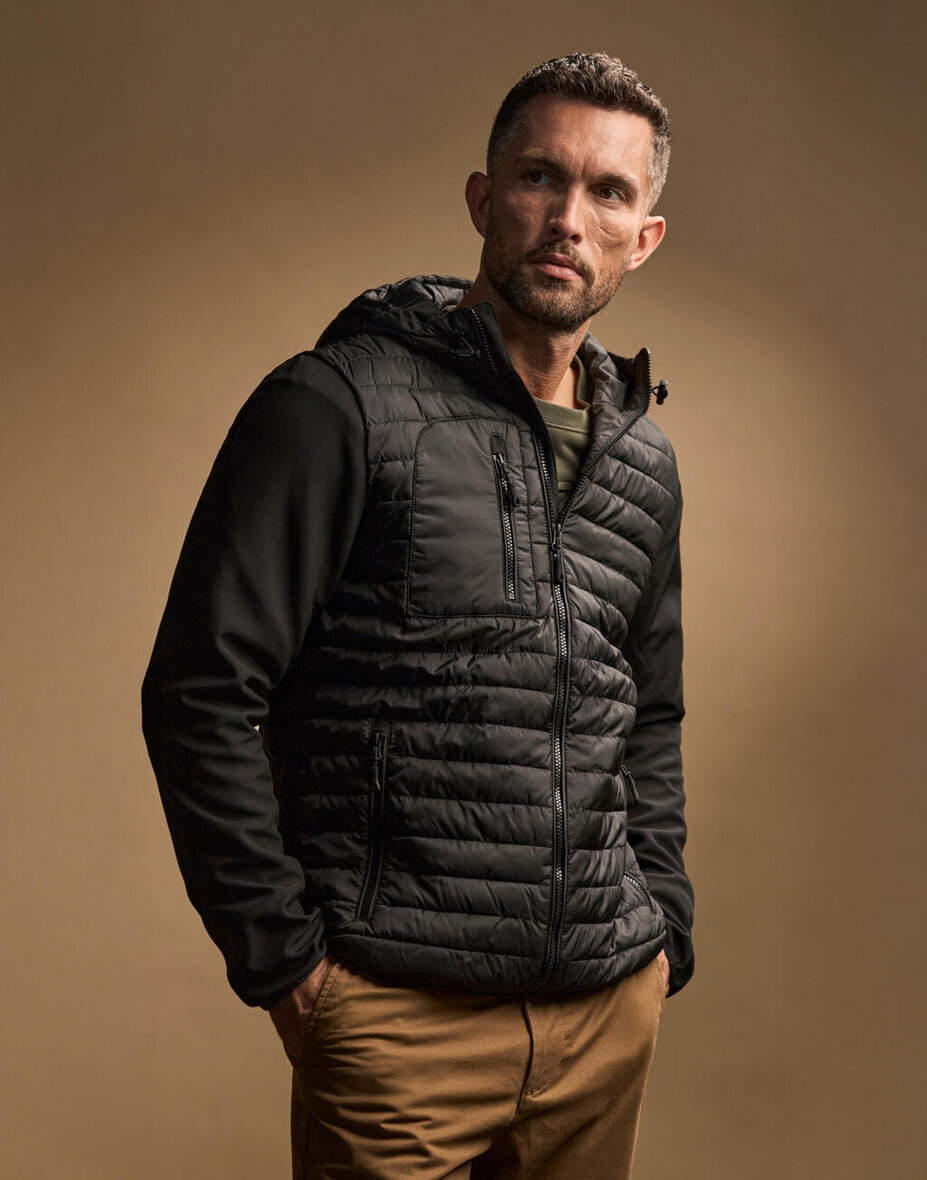 Tee Jays 9628 Hooded Crossover Jacket