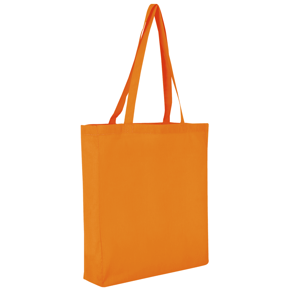 Texxilla T10013 Baumwolltasche mit langen Henkeln und Bodenfalte