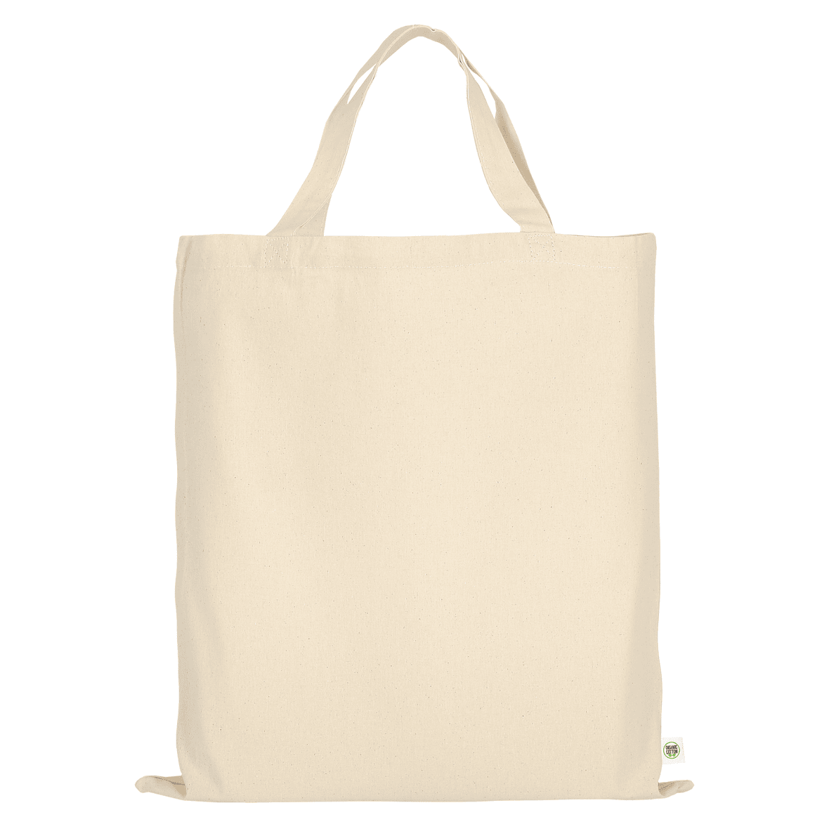 Texxilla T14001 Baumwolltasche mit kurzen Henkeln aus Bio Baumwolle
