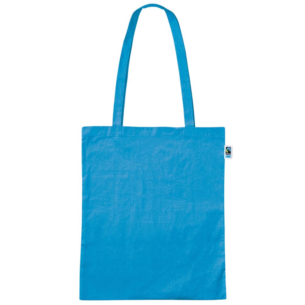 Texxilla T15011 Baumwolltasche mit langen Henkeln aus fair produzierter Baumwolle