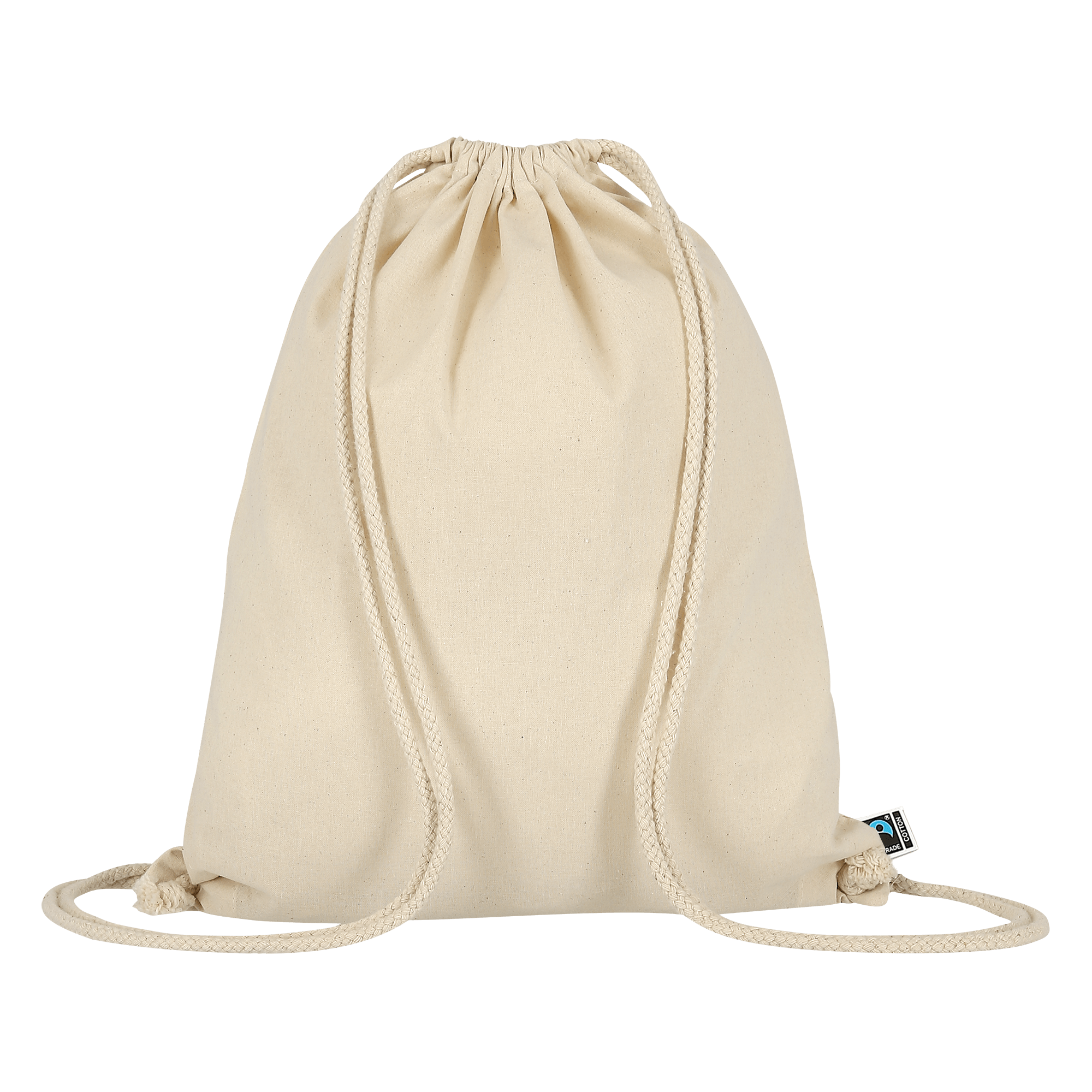 Texxilla T15221 Turnbeutel aus fair produzierter Baumwolle, ca. 200 gsm
