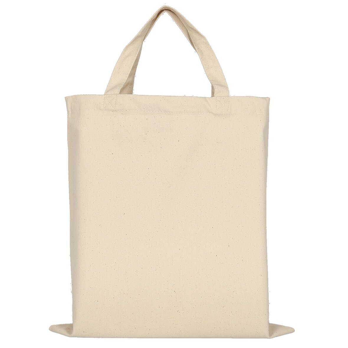 Texxilla T16001 Canvas Baumwolltasche mit kurzen Henkeln