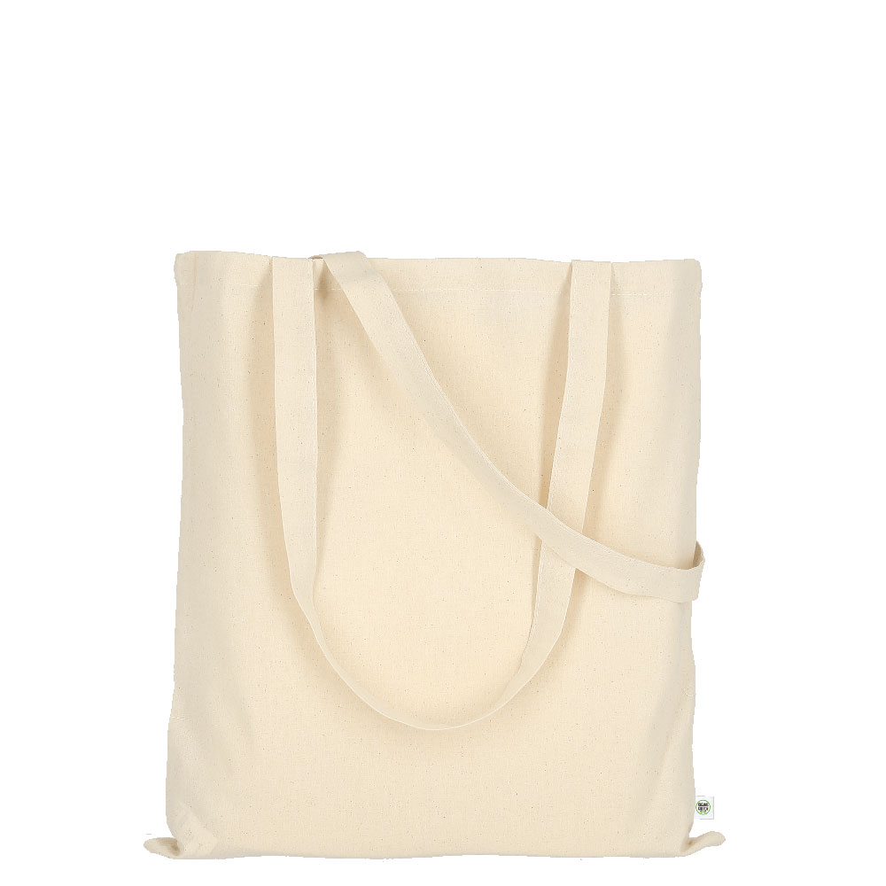 Texxilla 14011 Baumwolltasche mit langen Henkeln aus Bio Baumwolle