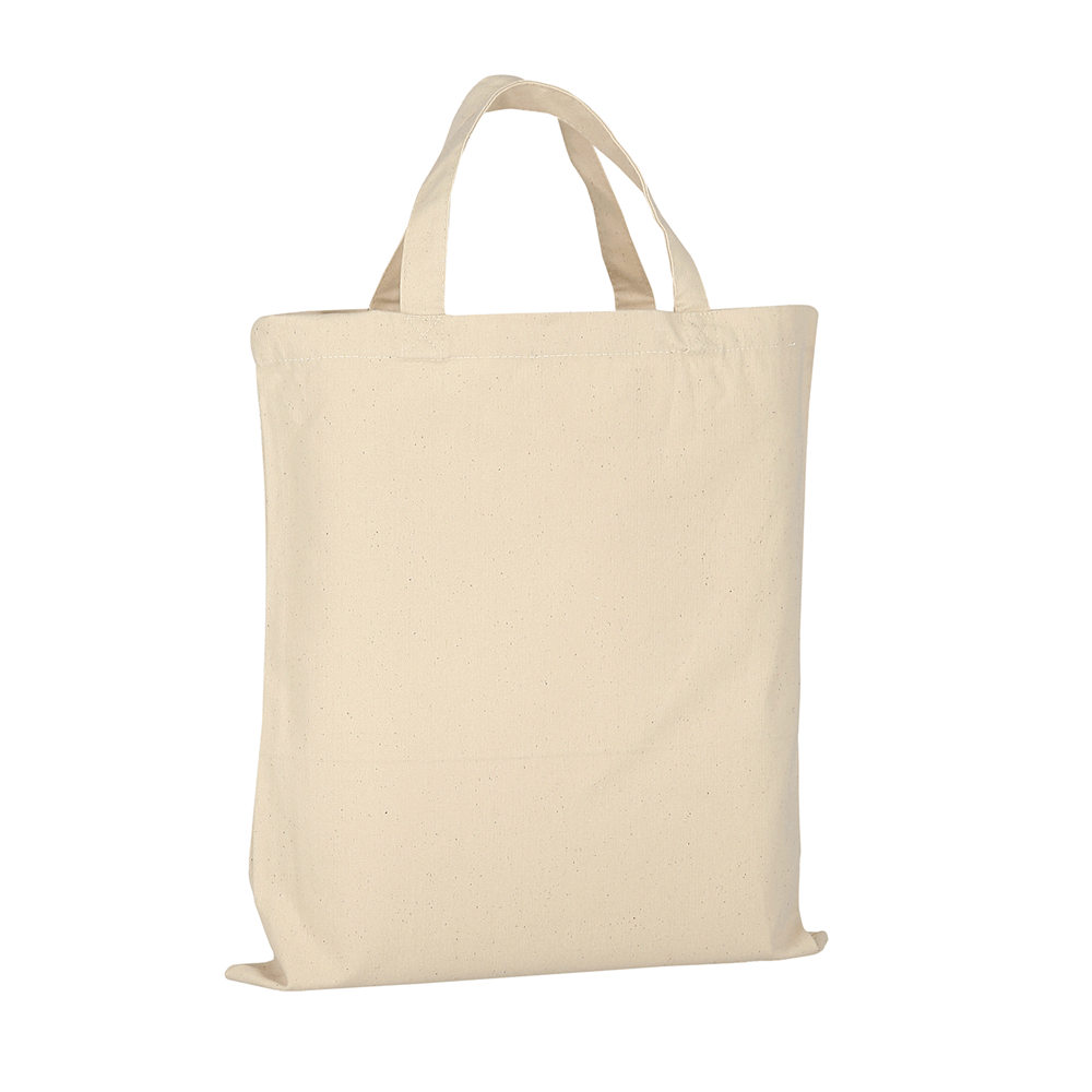 Texxilla 16001 Canvas Baumwolltasche mit kurzen Henkeln