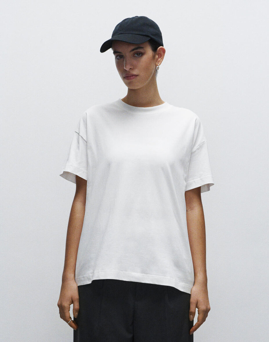 True Blanks "by H&M Group" 1148750 Womens Oversized Tee