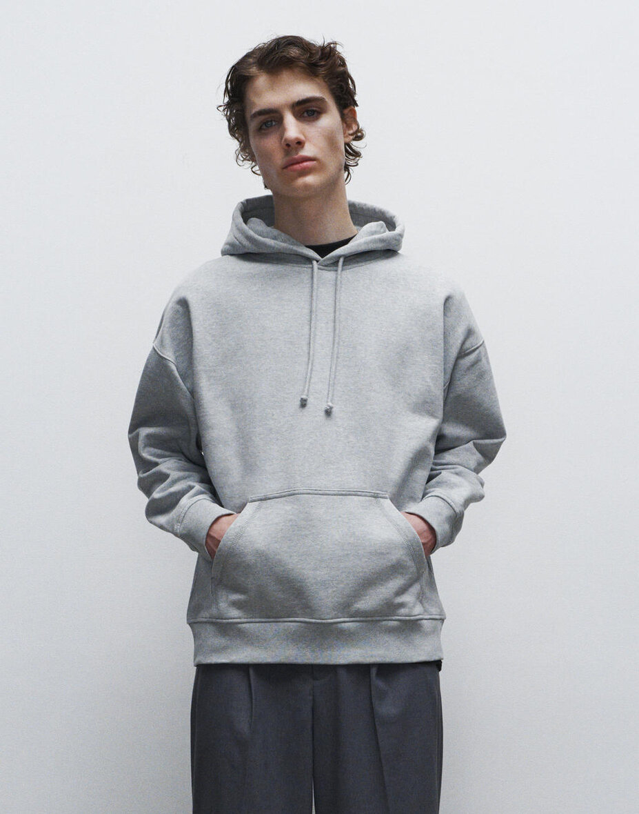 True Blanks "by H&M Group" 1148751 Mens Boxy Hoodie