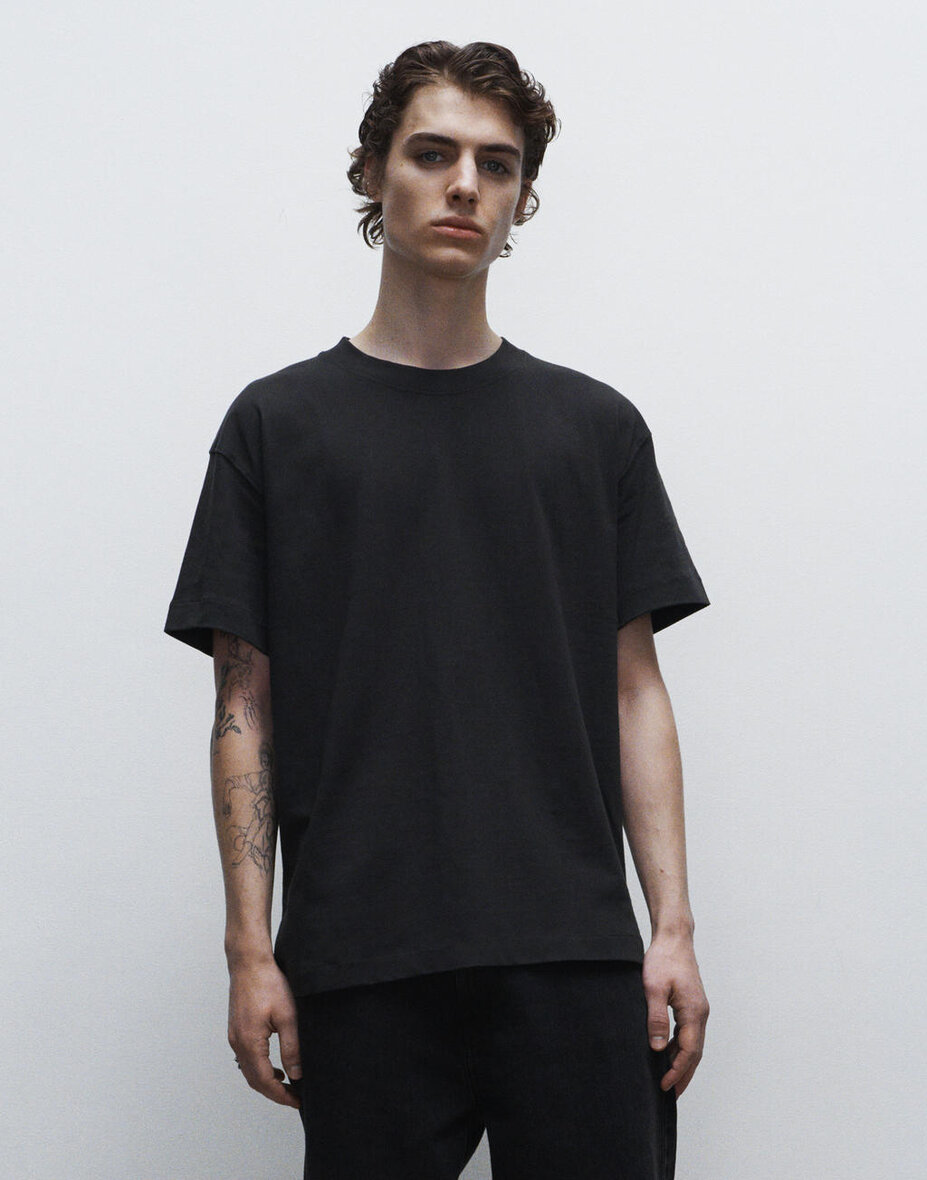 True Blanks "by H&M Group" 1148753 Mens Boxy Tee