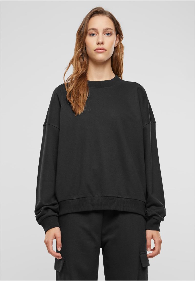 Urban Classics TB6855 Ladies Oversized Light Terry Crewneck