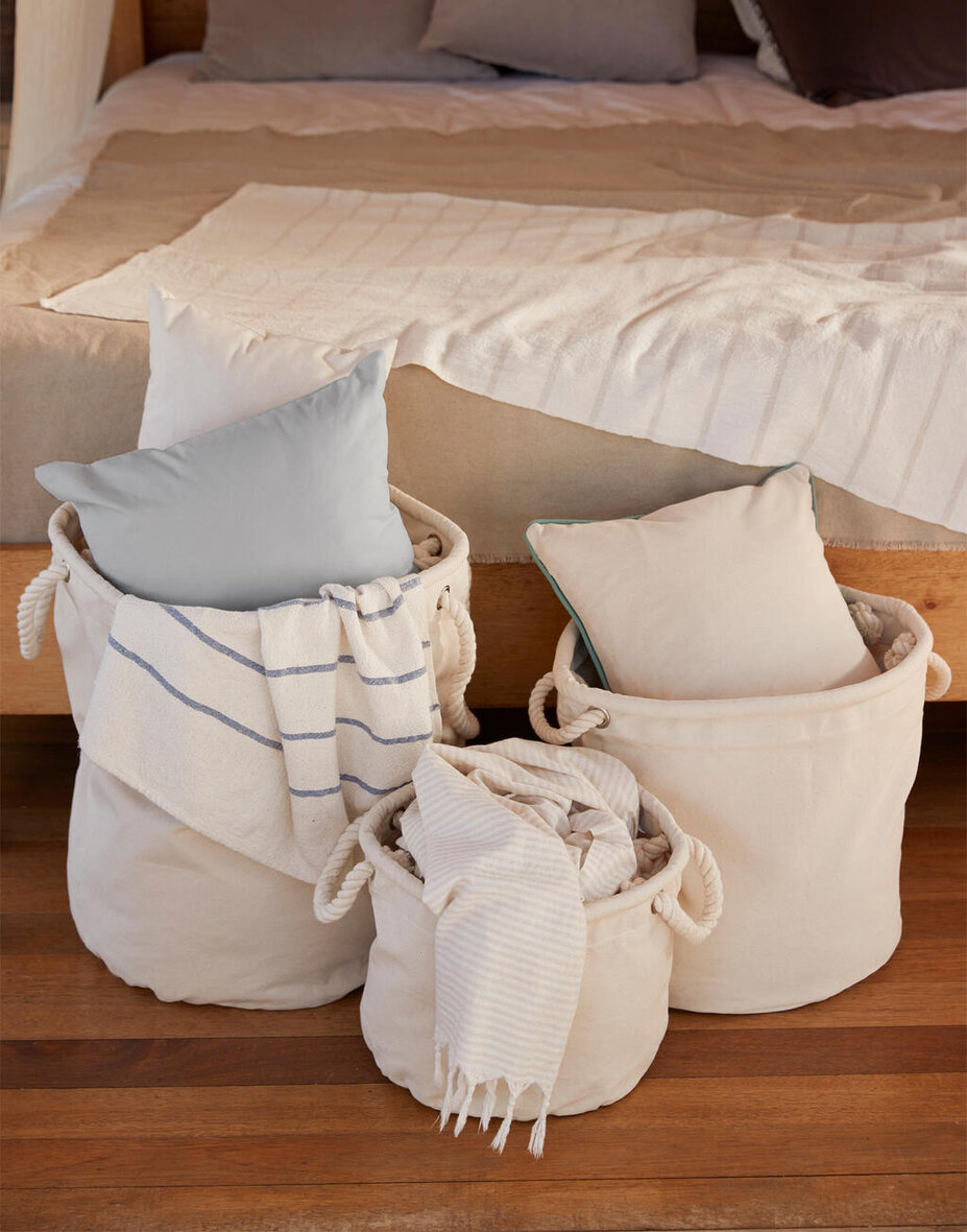Westford Mill W580 Heavy Canvas Storage Trug