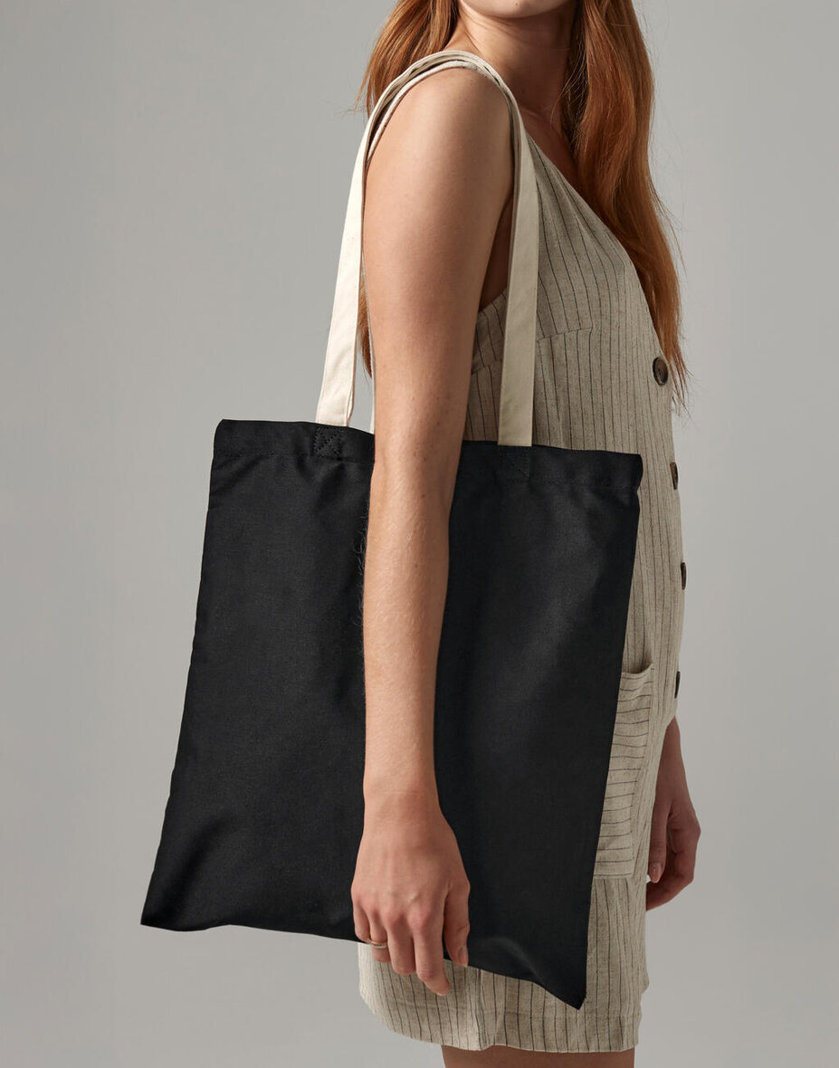 Westford Mill W801C EarthAware™ Organic Bag for Life - Contrast Handle