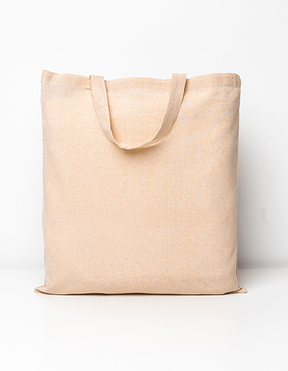XT XT100N Klassische Baumwolltasche mit kurzen Henkeln in Natur / Classic Cotton Bag Natural Short Handles
